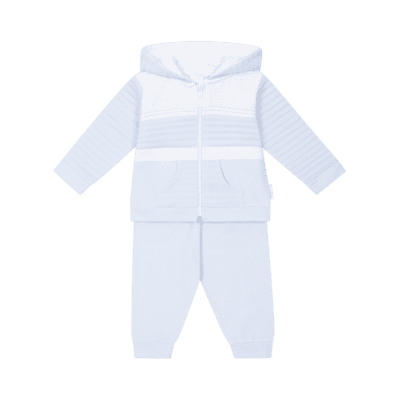 Pastels & Co Blair Blue Hooded Set 801G