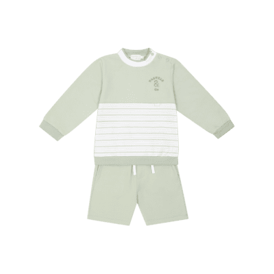 Pastels & Co Cyrus Sage Shorts Set 802F