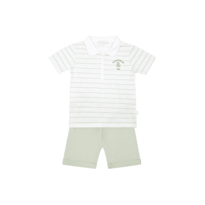 Pastels & Co Calvin Sage Shorts Set 802J