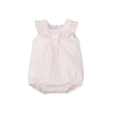 Tutto Piccolo Pink Romper 2438