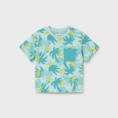 Mayoral Toddler Turquoise T-Shirt 1014