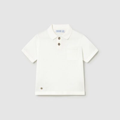 Mayoral Toddler Cream Polo 1109