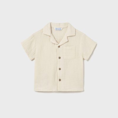 Mayoral Toddler Cream Shirt 1113