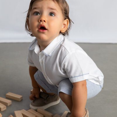 Mayoral Toddler Blue Shorts Set 1225