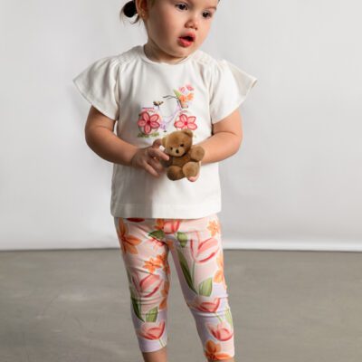 Mayoral Toddler Blossom Legging Set 1747