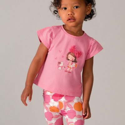 Mayoral Toddler Geranium Legging Set 1751