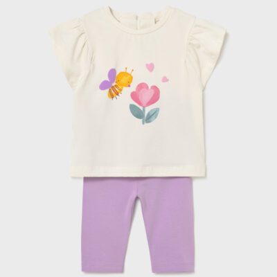 Mayoral Toddler Lilac Legging Set 1751