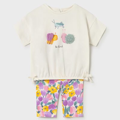 Mayoral Toddler Lilac Legging Set 1753