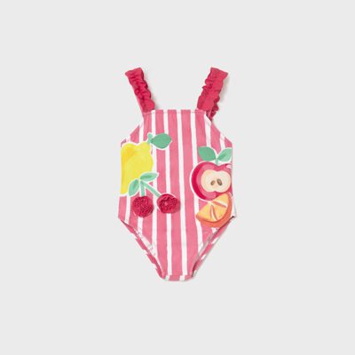 Mayoral Toddler Hibiscus Swimsuit 1755