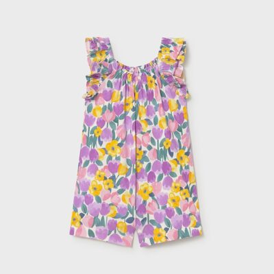 Mayoral Toddler Lilac Jumpsuit 1829