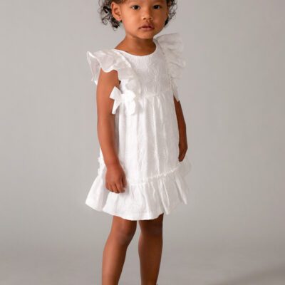 Mayoral Toddler Embroidered Dress 1915