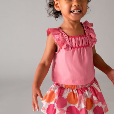 Mayoral Toddler Geranium Bloomers Set 1932