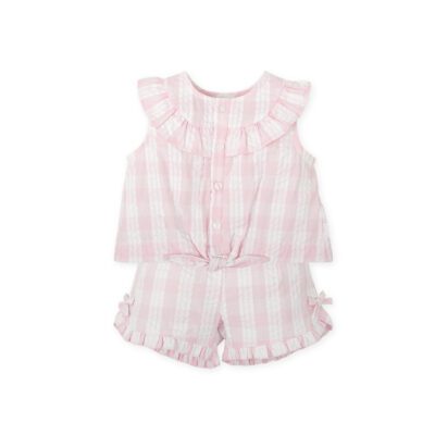 Tutto Piccolo Pink Shorts Set 2724