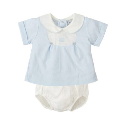 Babidu Blue Bloomer Set 40361