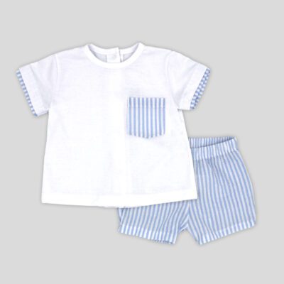 Rapife Blue Stripe Bloomers Set 4114