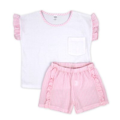 Rapife Pink Shorts Set 4151