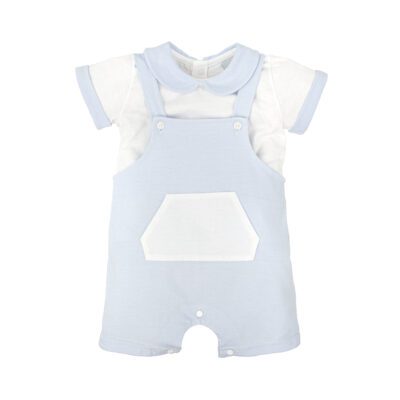 Babidu Blue Dungaree Set 42219