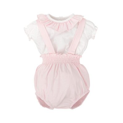 Babidu Pink Dungaree Set 43219