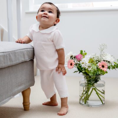 Emile et Rose Laura Pink Shorts Set 5402