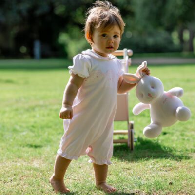 Emile et Rose Lavina Pink Romper 7357