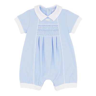 Amore Classic Smocked Romper 0041