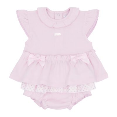 Amore Pink Polka Dot Jam Pants 0059