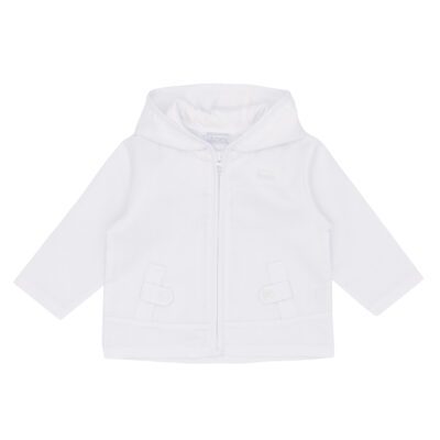 Amore Lemon Stripe White Jacket 0063