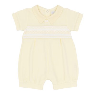 Amore Lemon Stripe Lemon Romper 0078