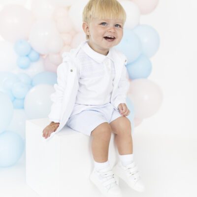 Blues Baby Rouen White Jacket 3105