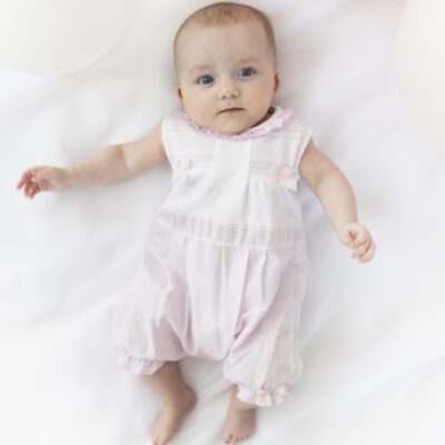 Blues Baby Marseille Smocked Romper 3023