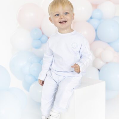 Blues Baby Lyon Blue Jog Set 3031