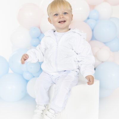 Blues Baby Toulouse White Quilted Jacket 3099