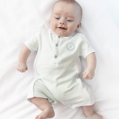 Blues Baby Lyon Mint Romper 3033