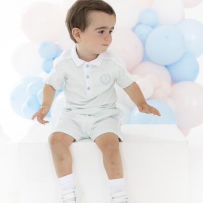 Blues Baby Lyon Mint Polo Set 3036