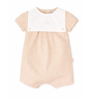 Tutto Piccolo Beige Romper 2427