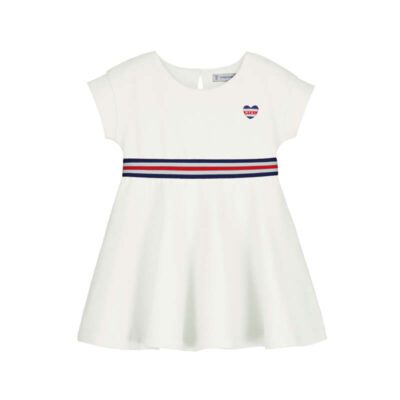 Mayoral Toddler Cream Dress 1918