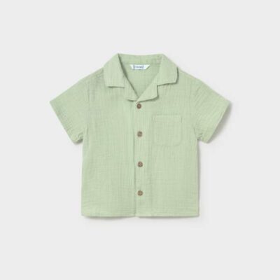 Mayoral Toddler Matcha Shirt 1113