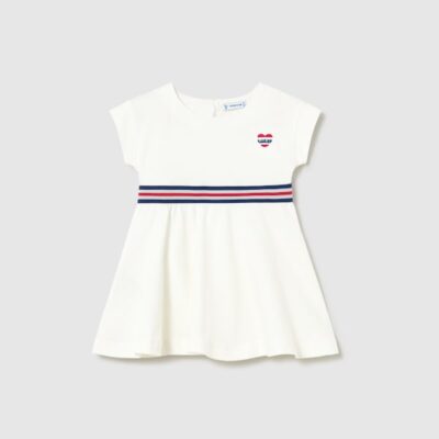 Mayoral Toddler Cream Dress 1918