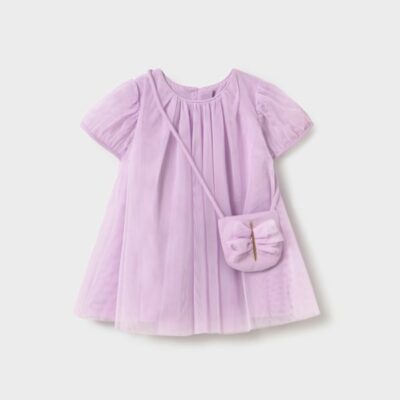 Mayoral Toddler Mauve Dress 1917