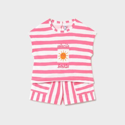 Mayoral Toddler Geranium Shorts Set 1208