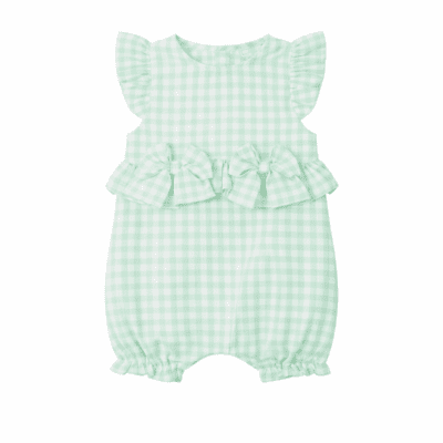 Pastels & Co Rebecca Mint Romper 804M
