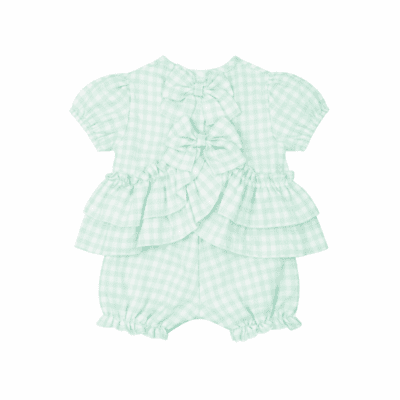 Pastels & Co Rosalie Mint Shorts Set 804C