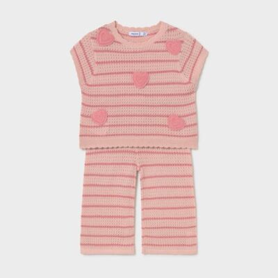 Mayoral Toddler Peony Knit Set 1516