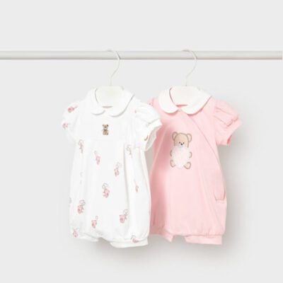 Mayoral Baby Pink Rompers Set 1704