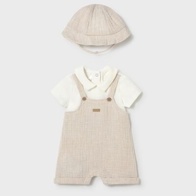 Mayoral Baby Beige Romper 1651