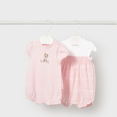 Mayoral Baby Pink Rompers Set 1705