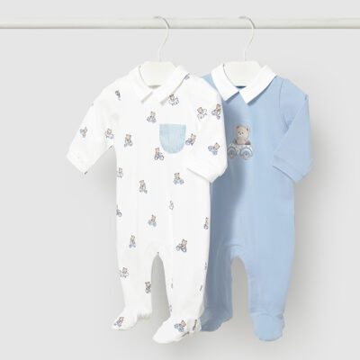 Mayoral Baby Blue All in One Set 1716