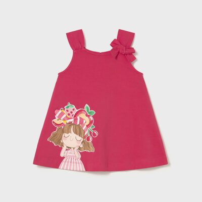 Mayoral Toddler Hibiscus Dress 1930