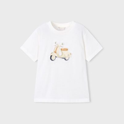 Mayoral Cream T-Shirt 3059