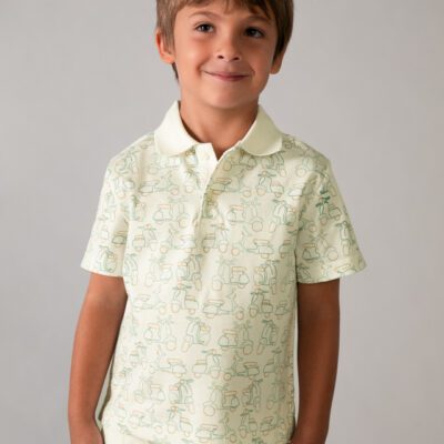 Mayoral Cream Polo 3104